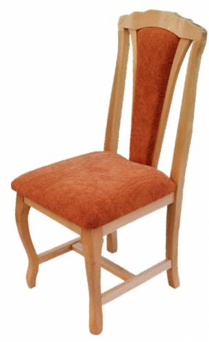 Židle z bukového masivu BAROK s područkami