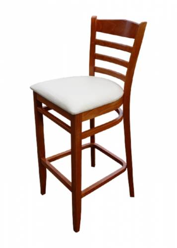 Židle barová z bukového masivu VENERA bez područky ( obr. )